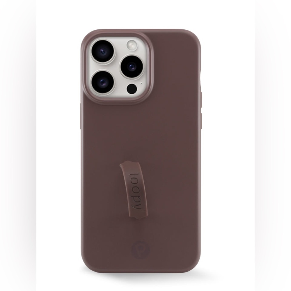 Loopy Case Espresso – iPhone 16 Pro